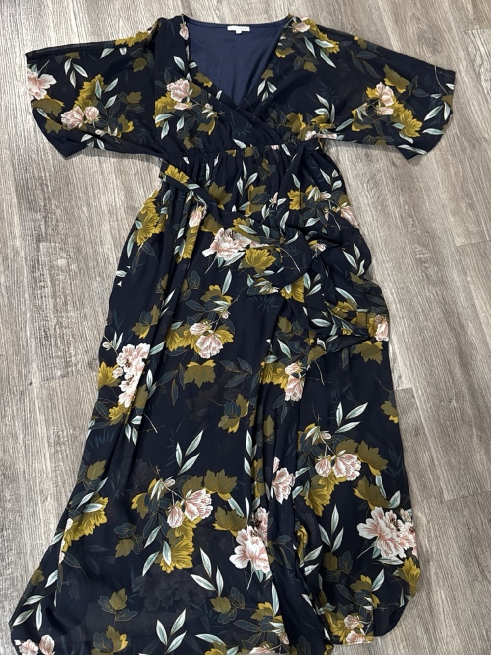 Baltic born floral maxi dress